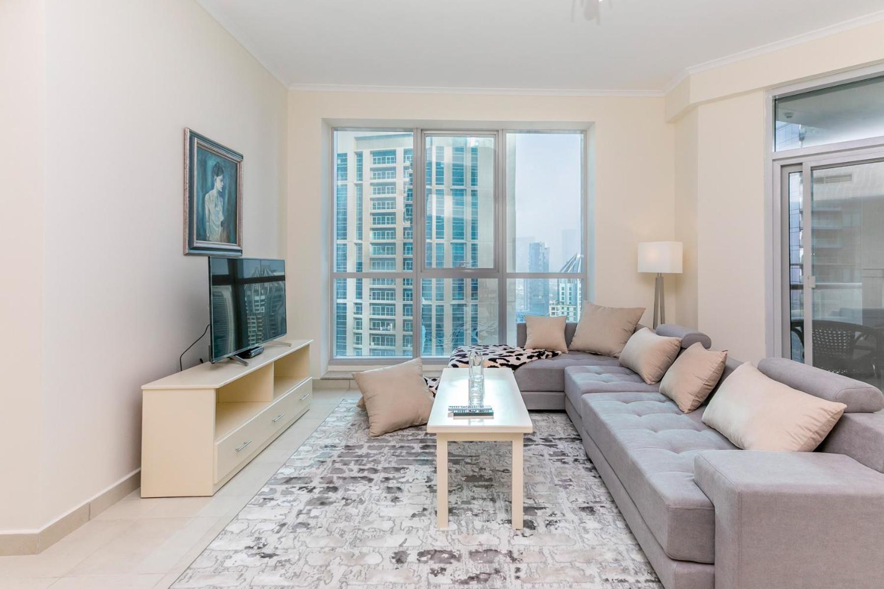 2Br High Floor Torch Tower Dubai Marina Lägenhet Exteriör bild