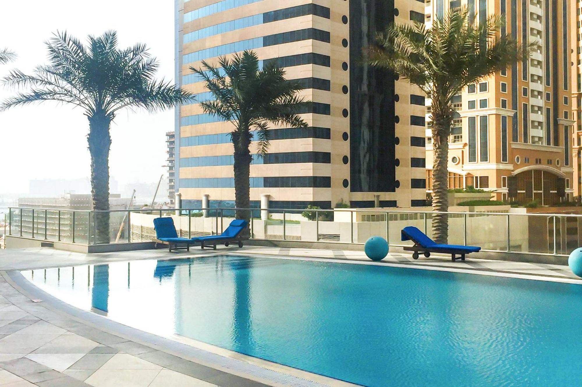 2Br High Floor Torch Tower Dubai Marina Lägenhet Exteriör bild