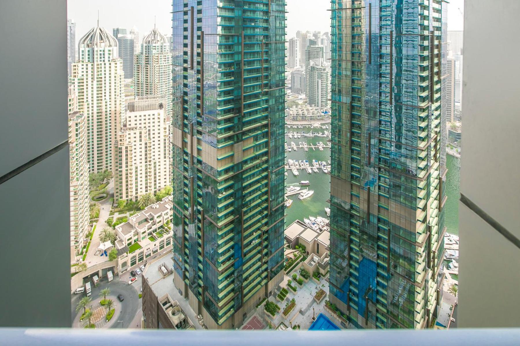 2Br High Floor Torch Tower Dubai Marina Lägenhet Exteriör bild
