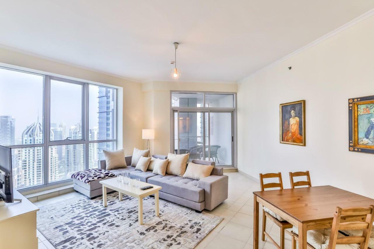 2Br High Floor Torch Tower Dubai Marina Lägenhet Exteriör bild